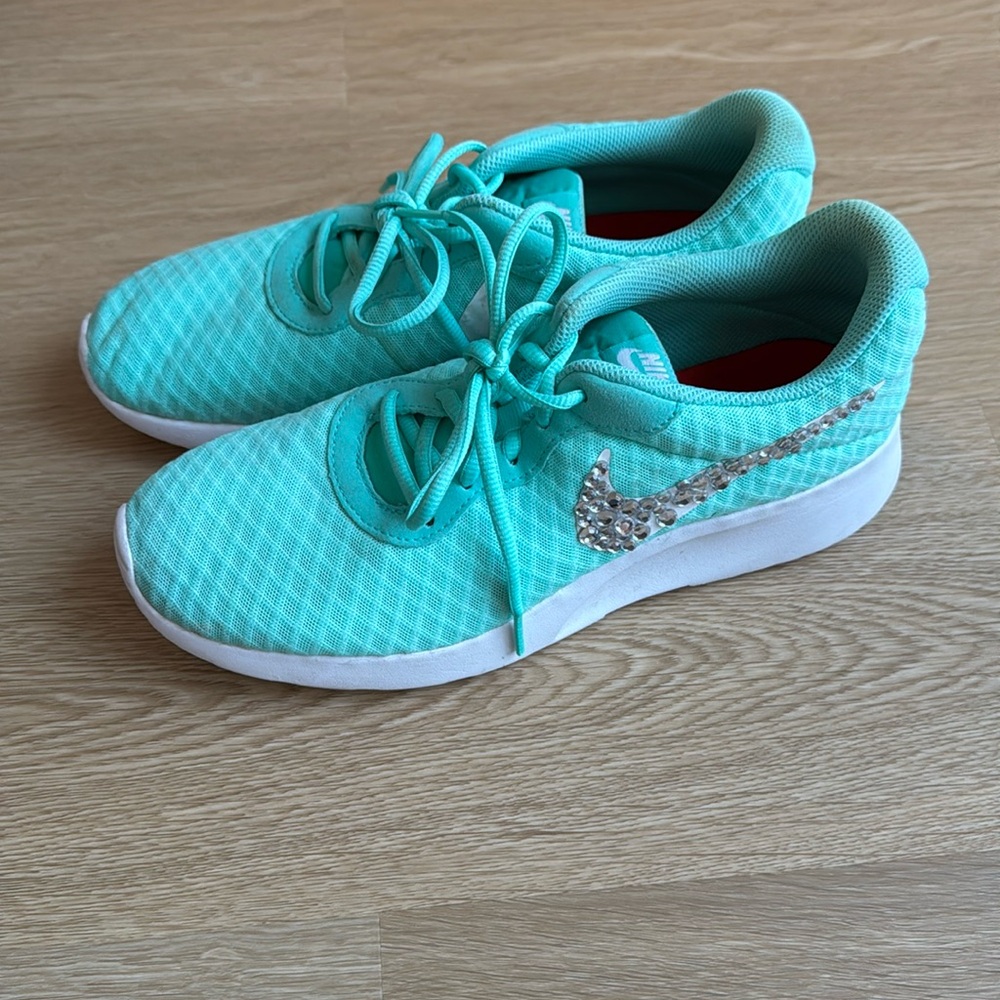 Nike, Tiffany Blue with gems, size 9.5